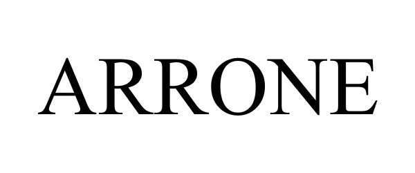 Trademark Logo ARRONE
