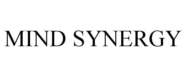 Trademark Logo MIND SYNERGY