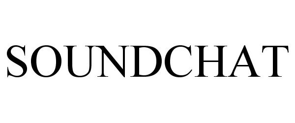 Trademark Logo SOUNDCHAT