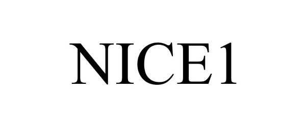 Trademark Logo NICE1