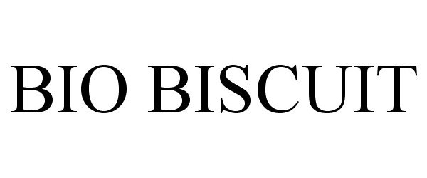 Trademark Logo BIO BISCUIT