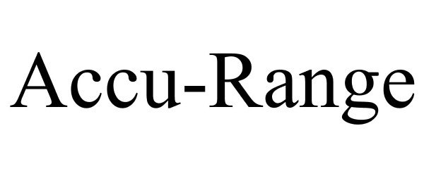 Trademark Logo ACCU-RANGE