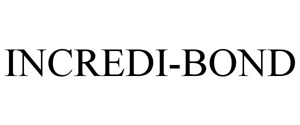 Trademark Logo INCREDI-BOND