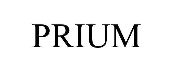 Trademark Logo PRIUM