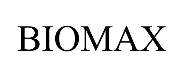 Trademark Logo BIOMAX