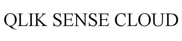 Trademark Logo QLIK SENSE CLOUD