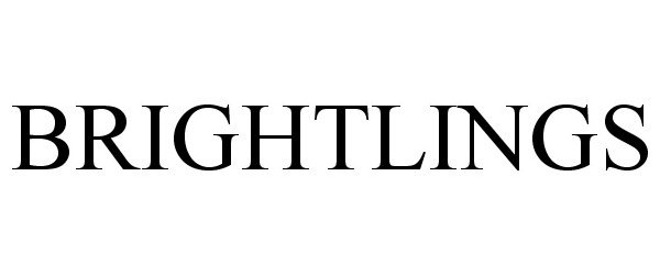 Trademark Logo BRIGHTLINGS