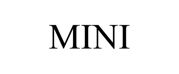 Trademark Logo MINI