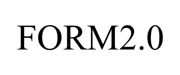 Trademark Logo FORM2.0