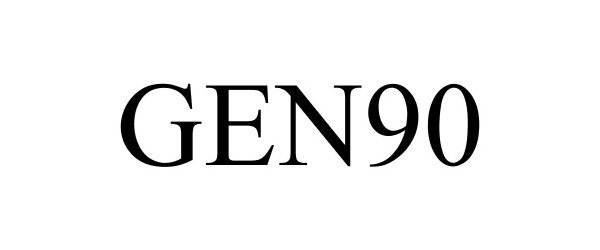 Trademark Logo GEN90