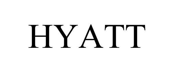 Trademark Logo HYATT