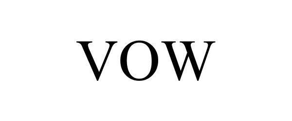 Trademark Logo VOW