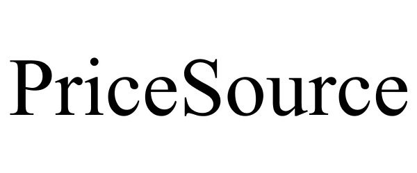 Trademark Logo PRICESOURCE