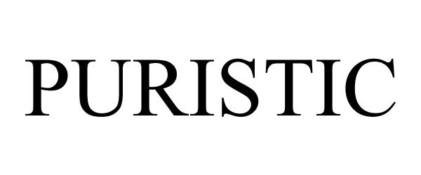 Trademark Logo PURISTIC