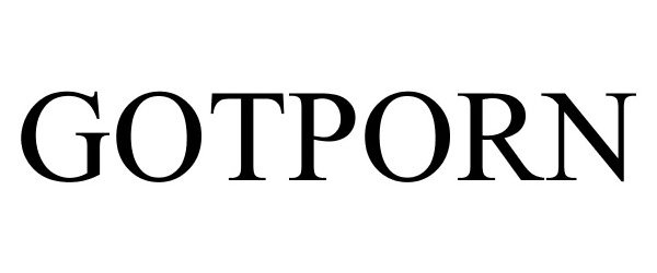 Trademark Logo GOTPORN