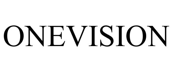 Trademark Logo ONEVISION