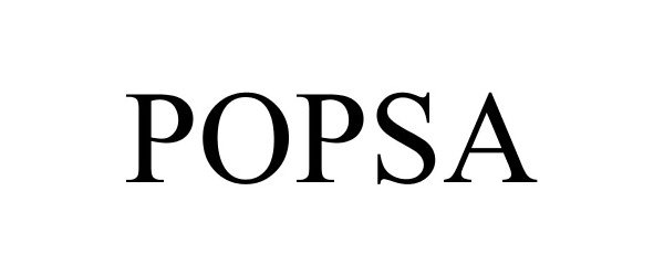 Trademark Logo POPSA