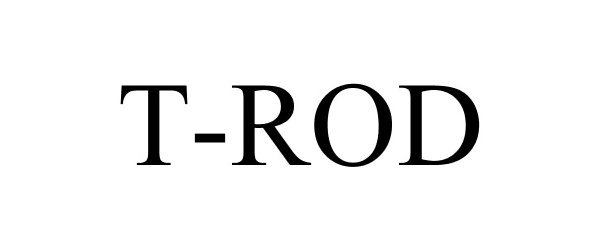 Trademark Logo T-ROD