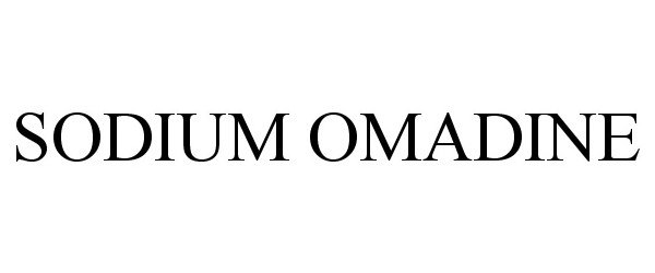 Trademark Logo SODIUM OMADINE