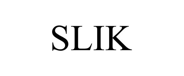 Trademark Logo SLIK
