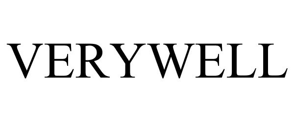 Trademark Logo VERYWELL