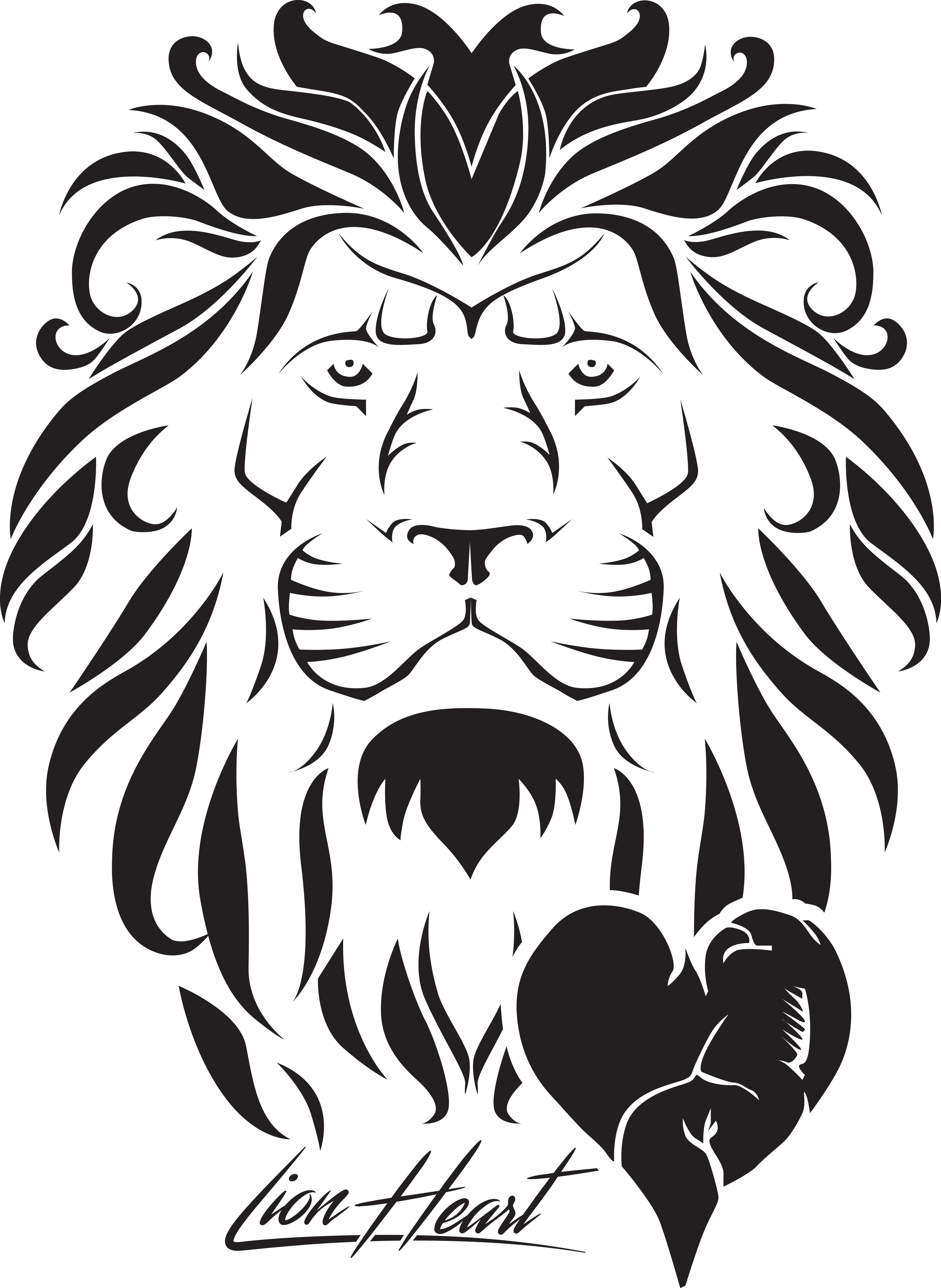 Trademark Logo LION HEART