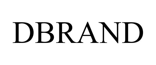 Trademark Logo DBRAND