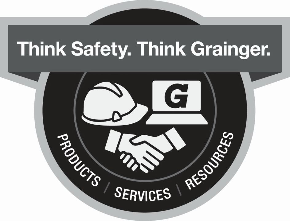 Trademark Logo THINK SAFETY. THINK GRAINGER. PRODUCTS SERVICES RESOURCES G