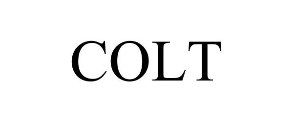 COLT - Colt's Manufacturing Ip Holding Company Llc Trademark Registration
