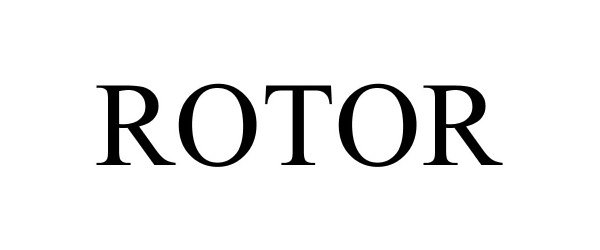Trademark Logo ROTOR