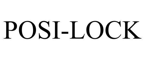 Trademark Logo POSI-LOCK