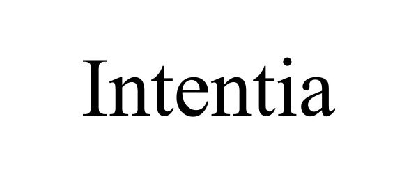 Trademark Logo INTENTIA