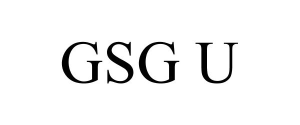  GSG U