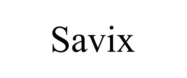 Trademark Logo SAVIX