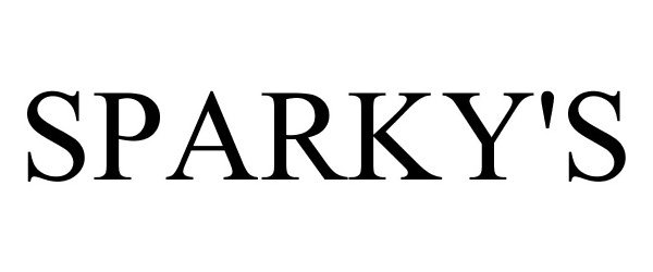 Trademark Logo SPARKY'S