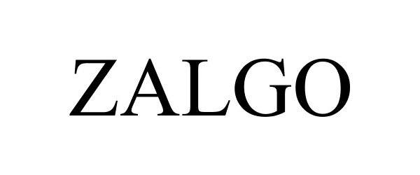 Trademark Logo ZALGO