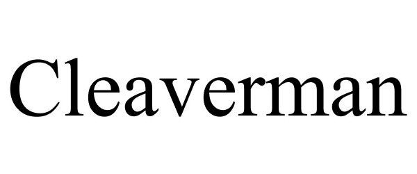 Trademark Logo CLEAVERMAN