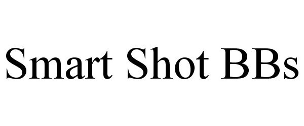 Trademark Logo SMART SHOT BBS