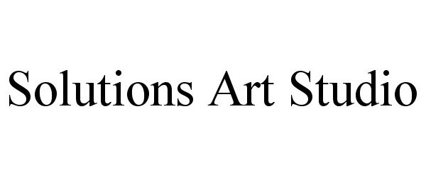 Trademark Logo SOLUTIONS ART STUDIO