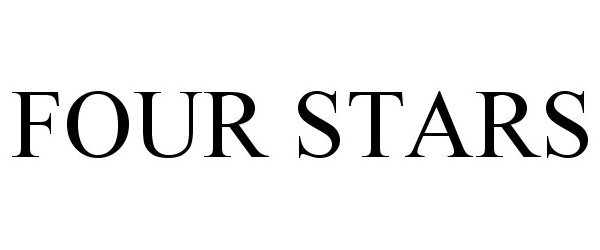 Trademark Logo FOUR STARS