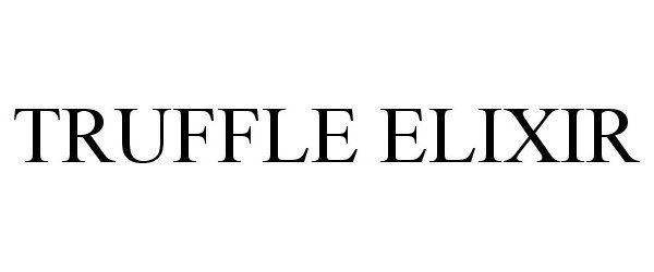 Trademark Logo TRUFFLE ELIXIR