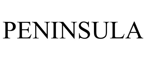 Trademark Logo PENINSULA