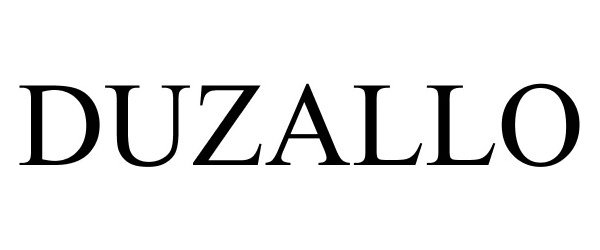Trademark Logo DUZALLO