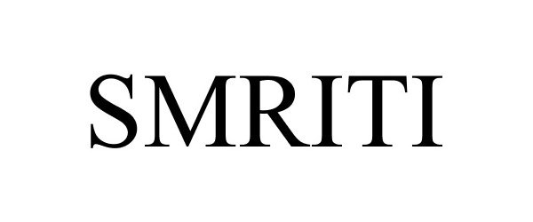 Trademark Logo SMRITI