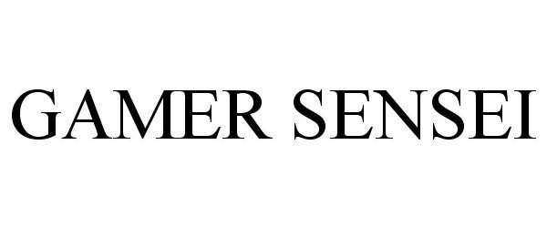 Trademark Logo GAMER SENSEI
