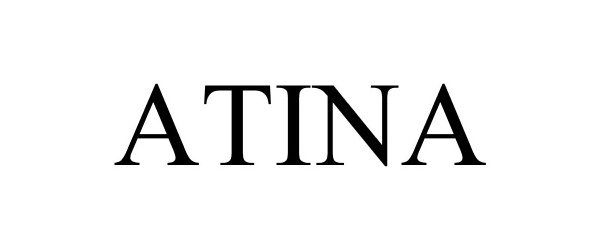 Trademark Logo ATINA