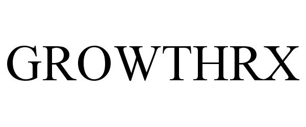 Trademark Logo GROWTHRX