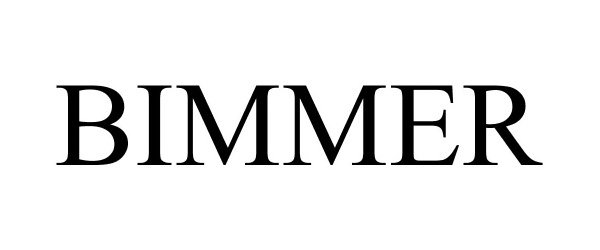 Trademark Logo BIMMER