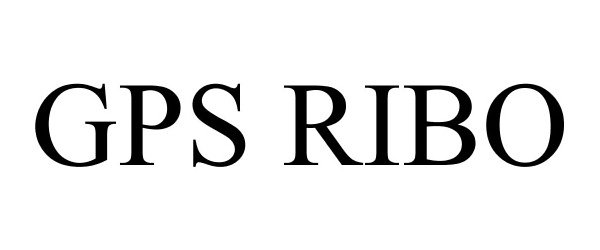 Trademark Logo GPS RIBO