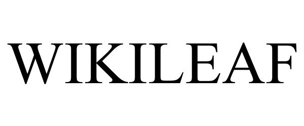 Trademark Logo WIKILEAF